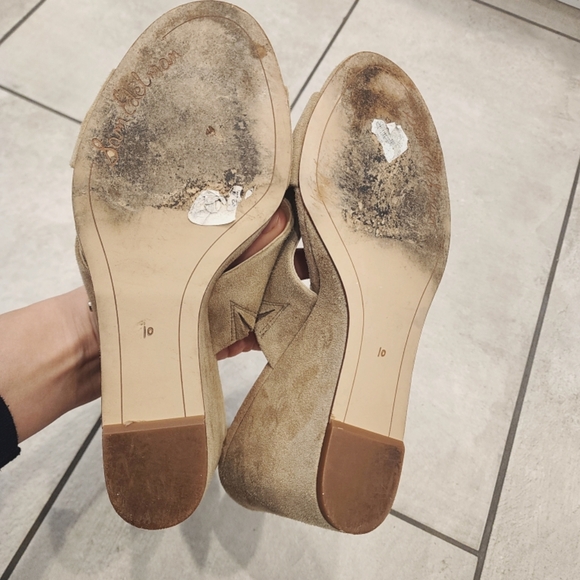 Sam Edelman Raya Nahla wedge slip on sandals - Picture 6 of 6